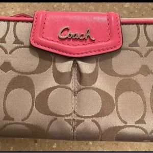 Coach large wallet